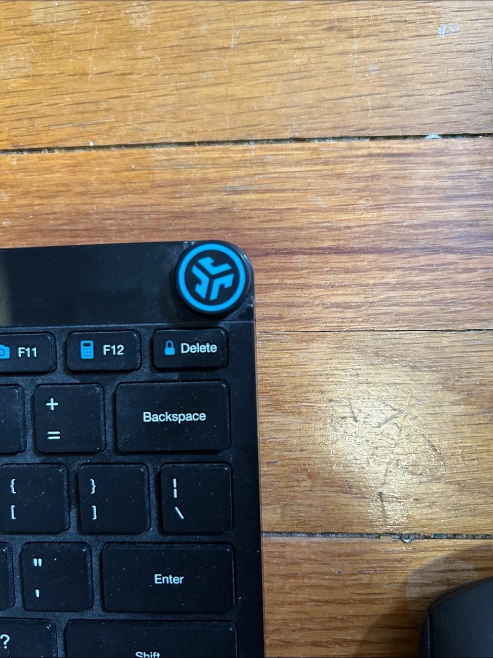 JLab Slim Wireless Keyboard — Black
